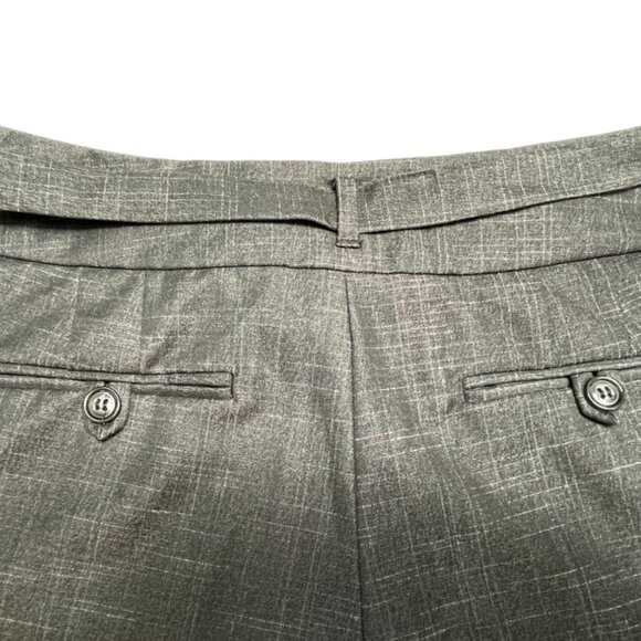 Coquille Anthro Waist Tie Pleated Ankle Length Cuffed Trousers - Picture 5 of 8